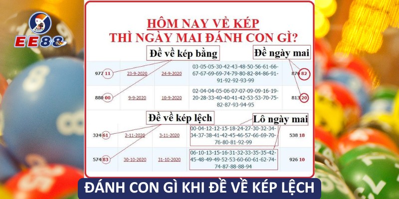 Đánh con gì khi đề về kép lệch